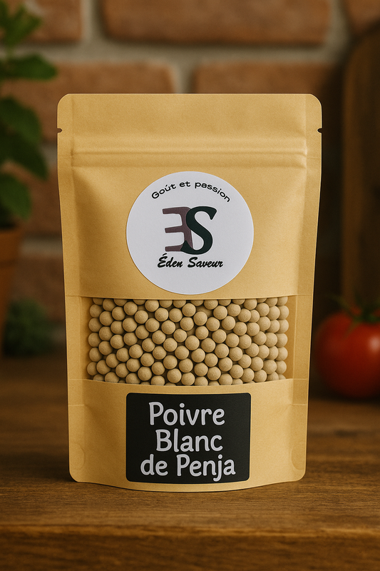 Poivre Blanc de Penja non écrasé