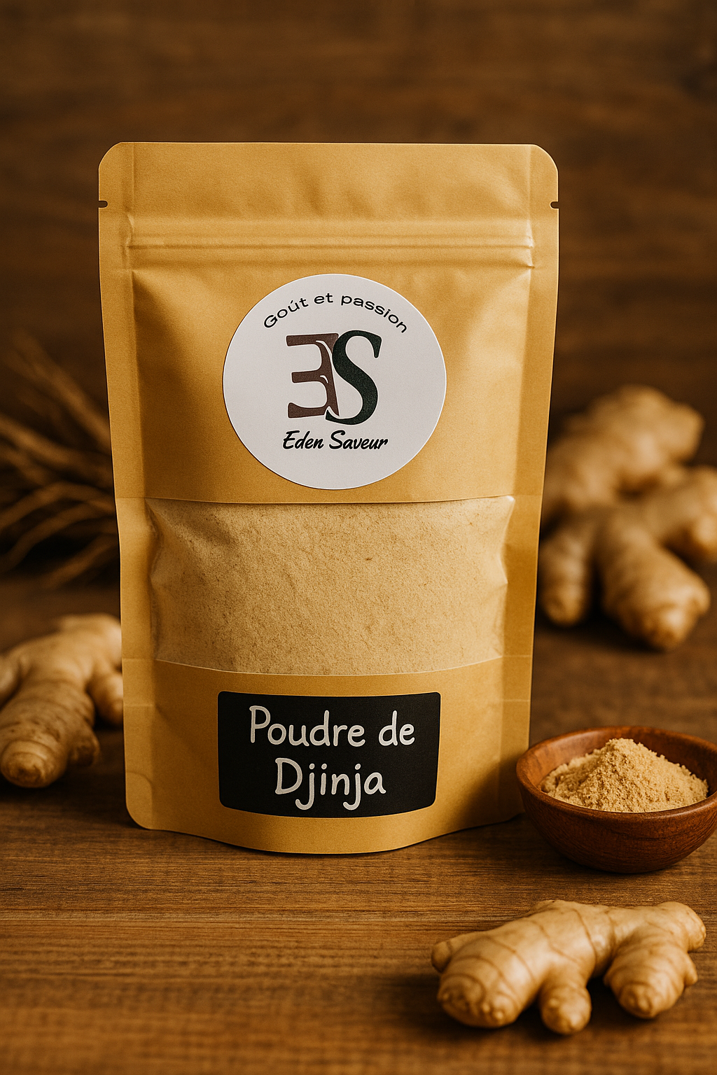 Poudre de Gingembre 100% Pur – Origine Afrique - Djinja
